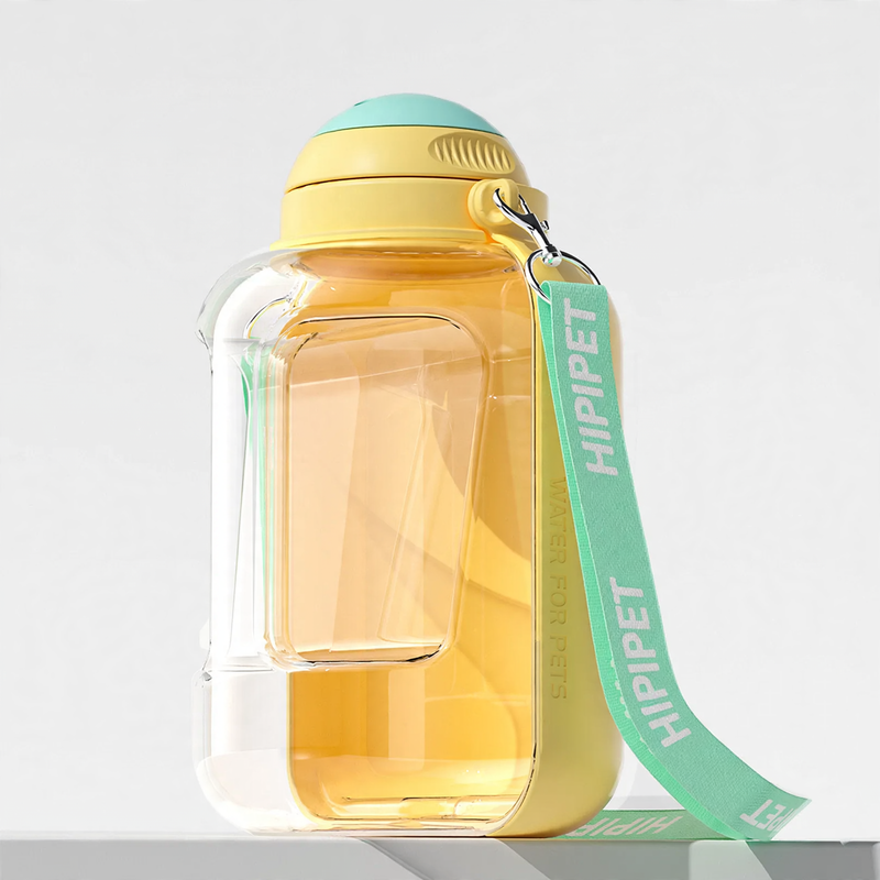 Haustier-Trinkflasche, tragbar, Kunststoff