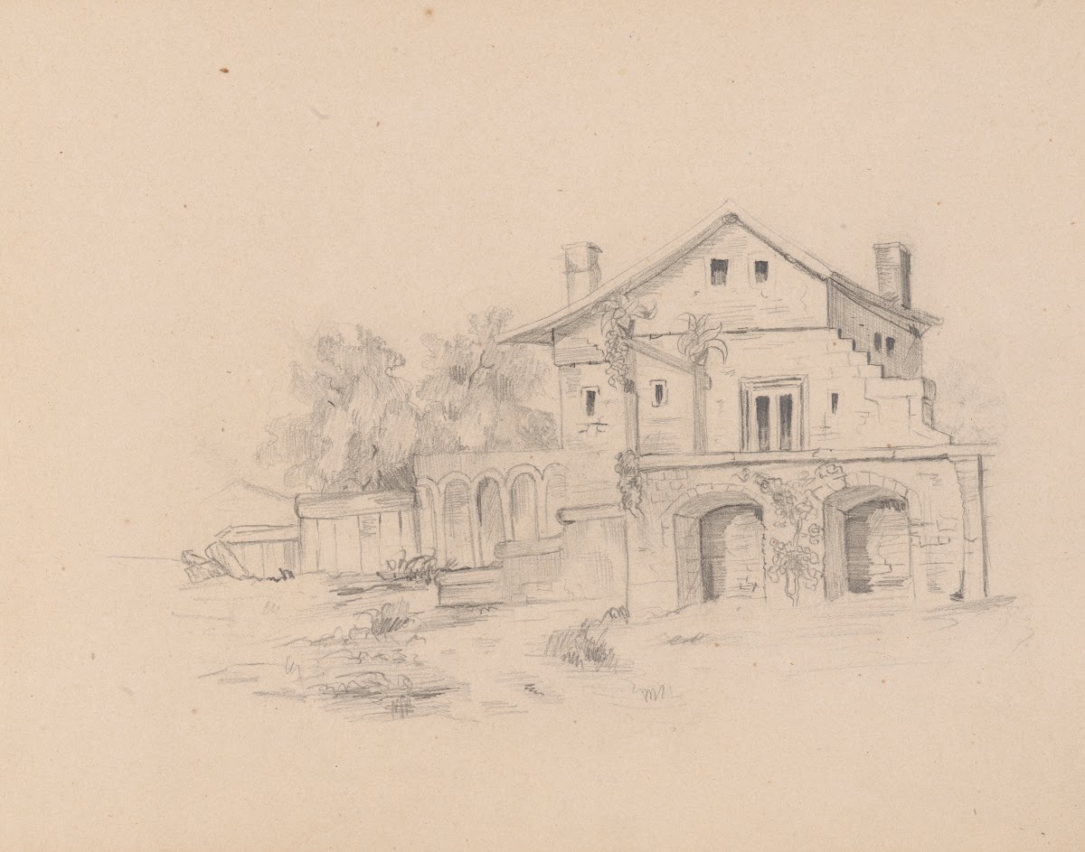 House in the garden 1880 1881