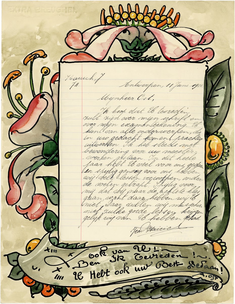 Brief Kaicich 1934