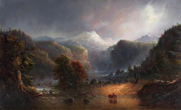 Where the Clouds Love to Rest c 1850