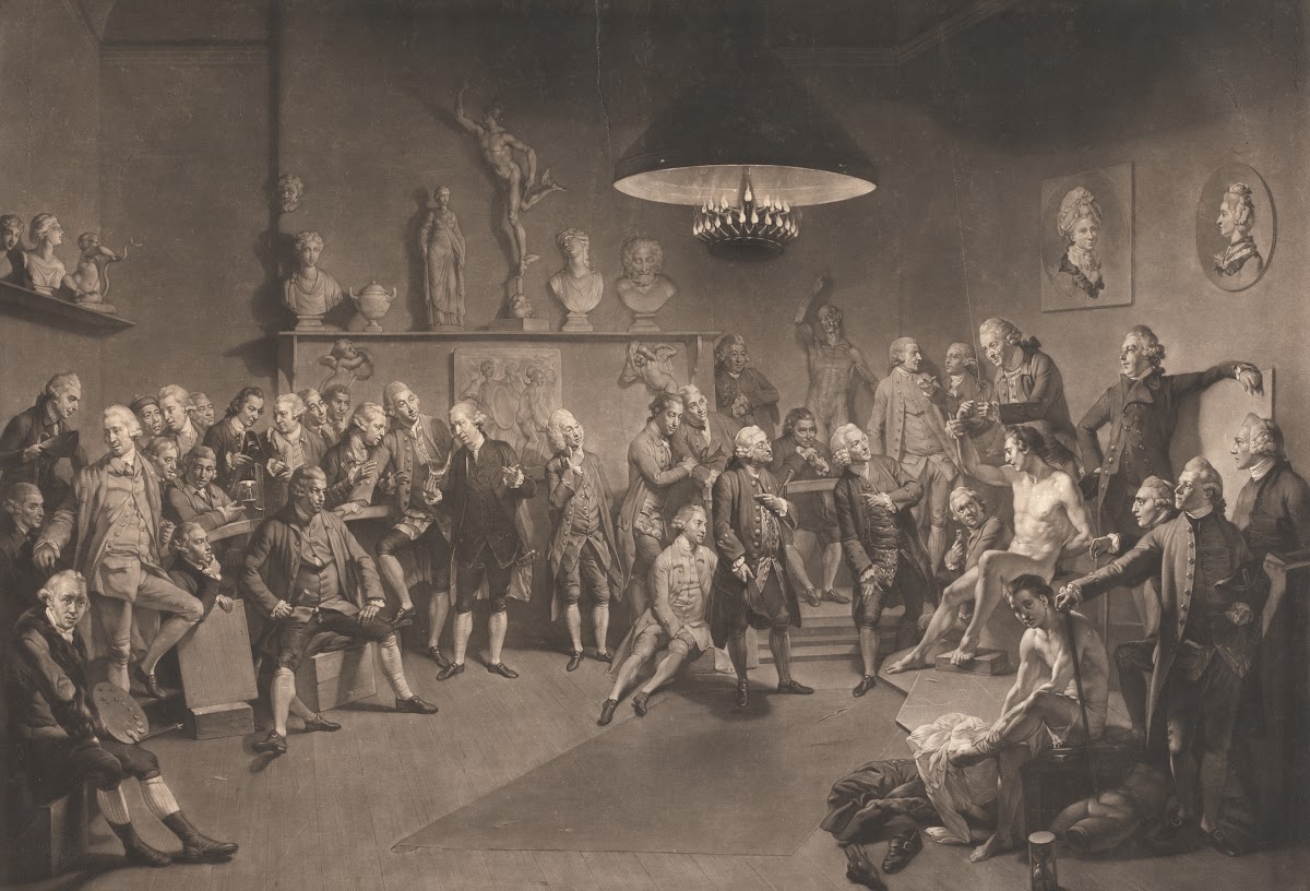 Life School at the Royal Academy 1773