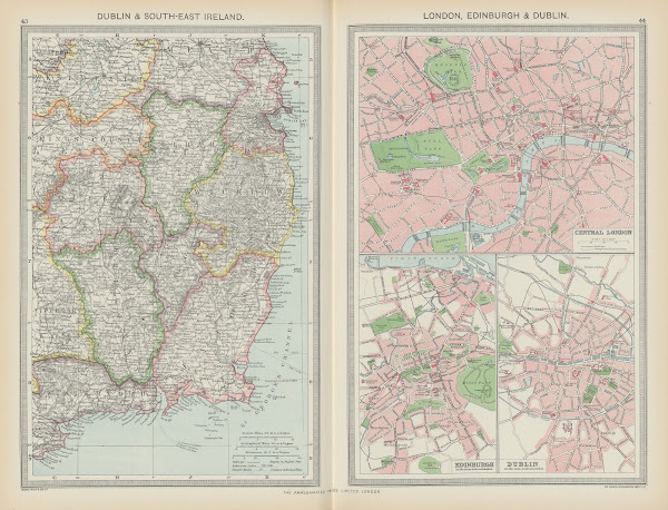Dublin Aand South East Ireland London Edinburgh And Dublin 1908