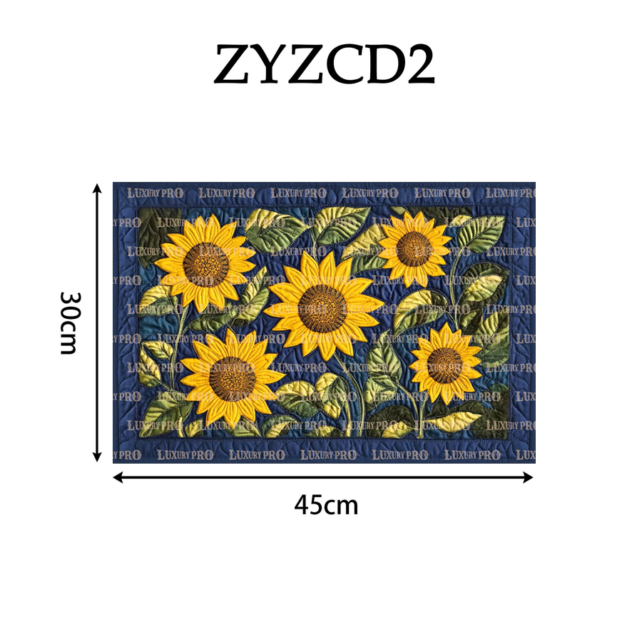 Free-stitch placemat [Brushed Fabric]