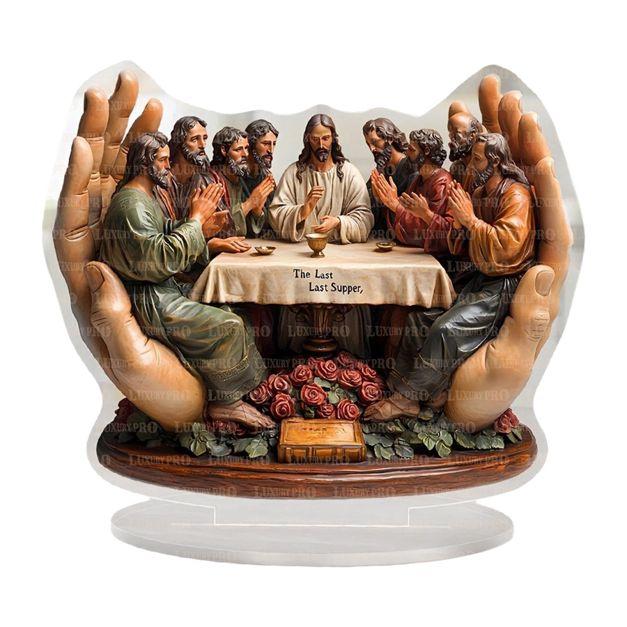 Custom Shape Acrylic Ornament With Stand