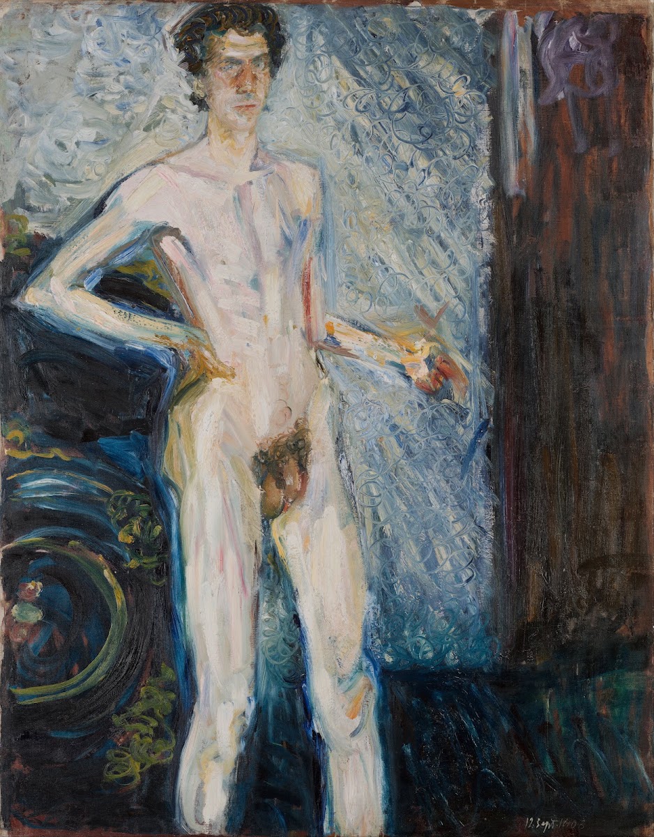 Nude Self Portrait with Palette 1908