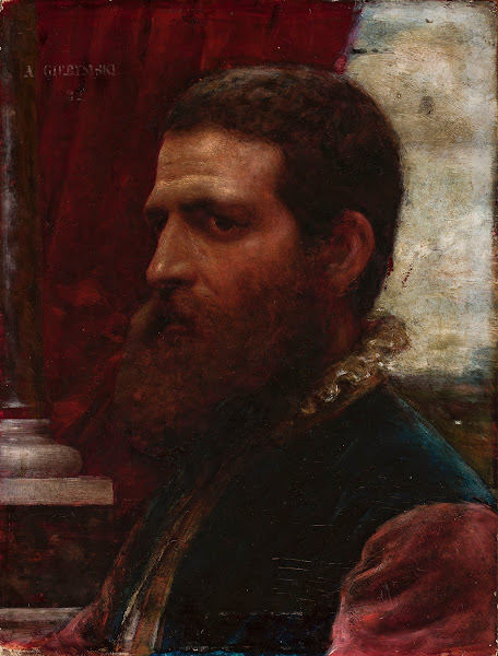 Bust of a man in Renaissance costume Venetian 1882