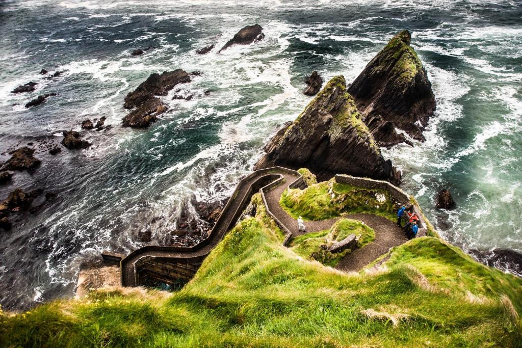 Ring of Kerry coastline near Aghadoe Heights