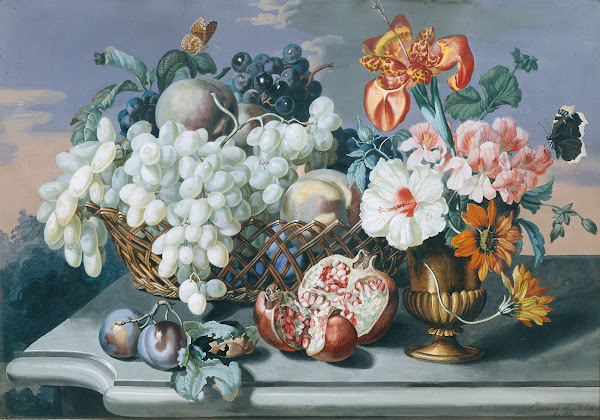 Blumen und Früchte 1843