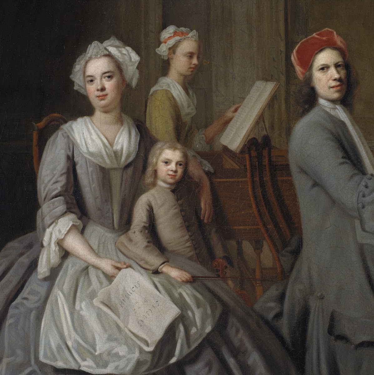 The Artists Family Making Music Together 1728  1732