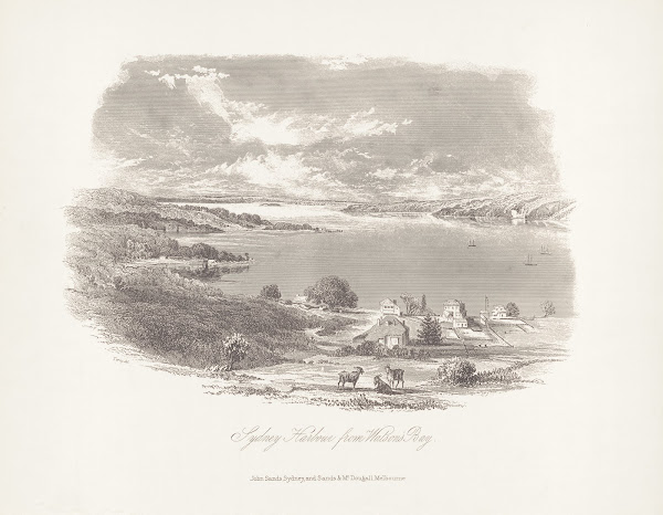 Sydney Harbour From Watsons Bay 1860