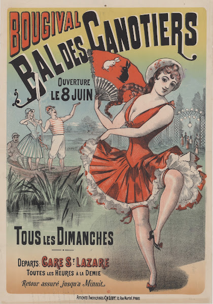 Bougival Bal des canotiers Ouverture le 8 juin Tous les dimanches 1888 1894