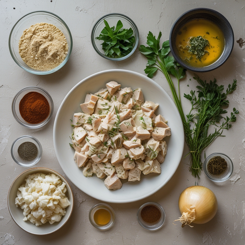 Ingredients for Ranch Chicken Crock Pot Recipe - Easy & Family-Friendly Slow Cooker Meal
