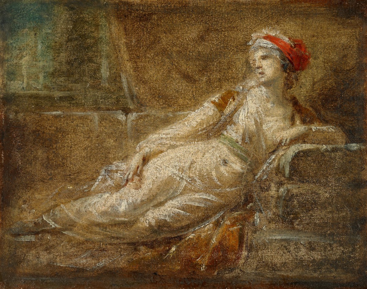 Reclining Woman c 1790 1800