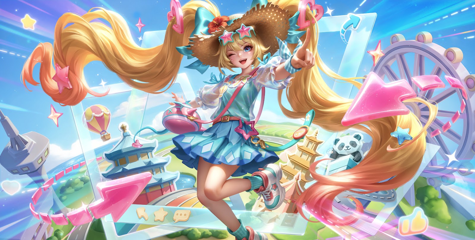 旅行日记 Angela | Honor of Kings 4K Live Wallpaper & 8K Splash Art – NikkiWay