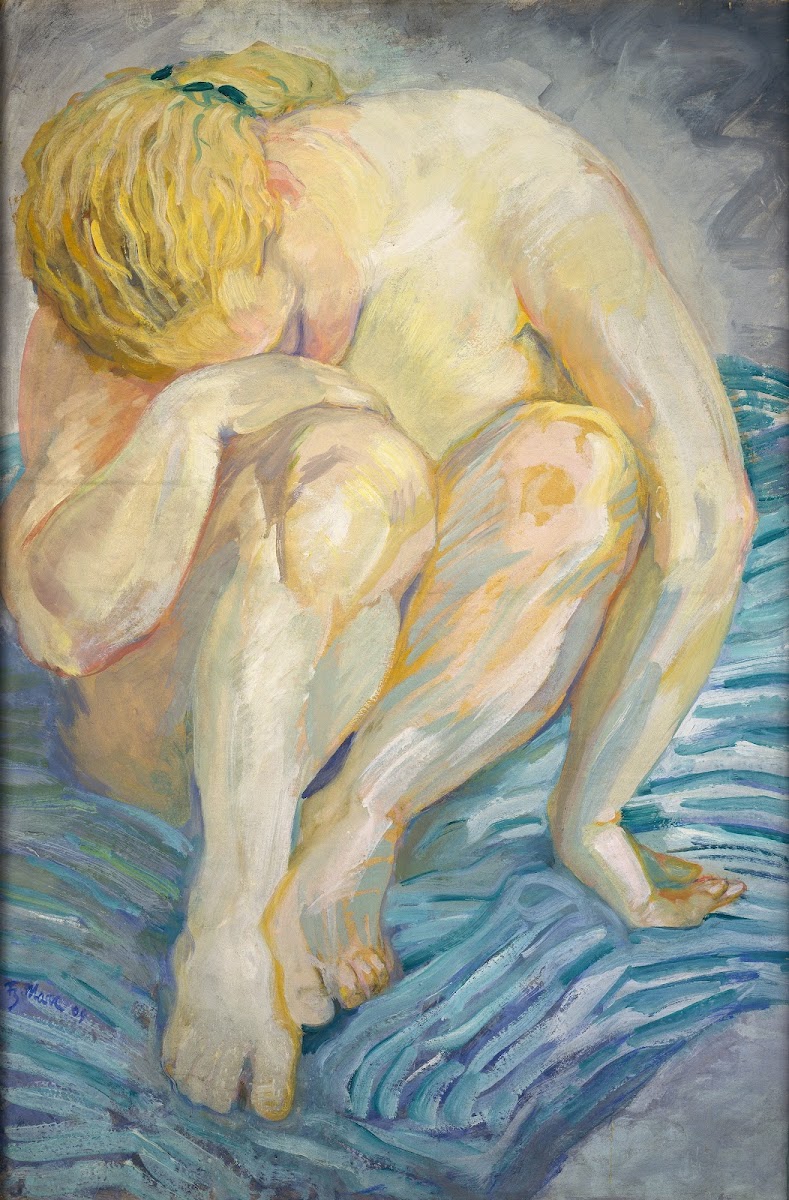 Study Female Nude 1909