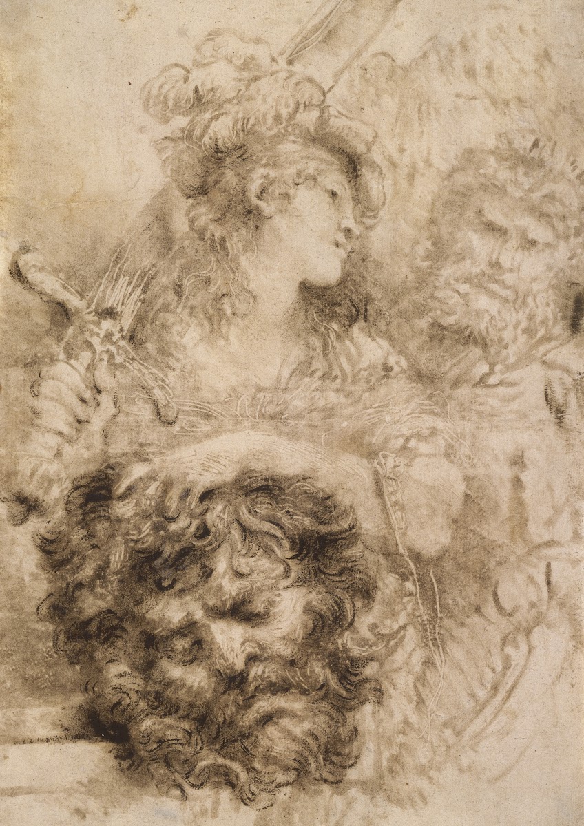 David with the Head of Goliath ca 1655
