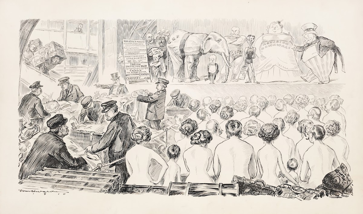 Custom House Vaudeville 1910