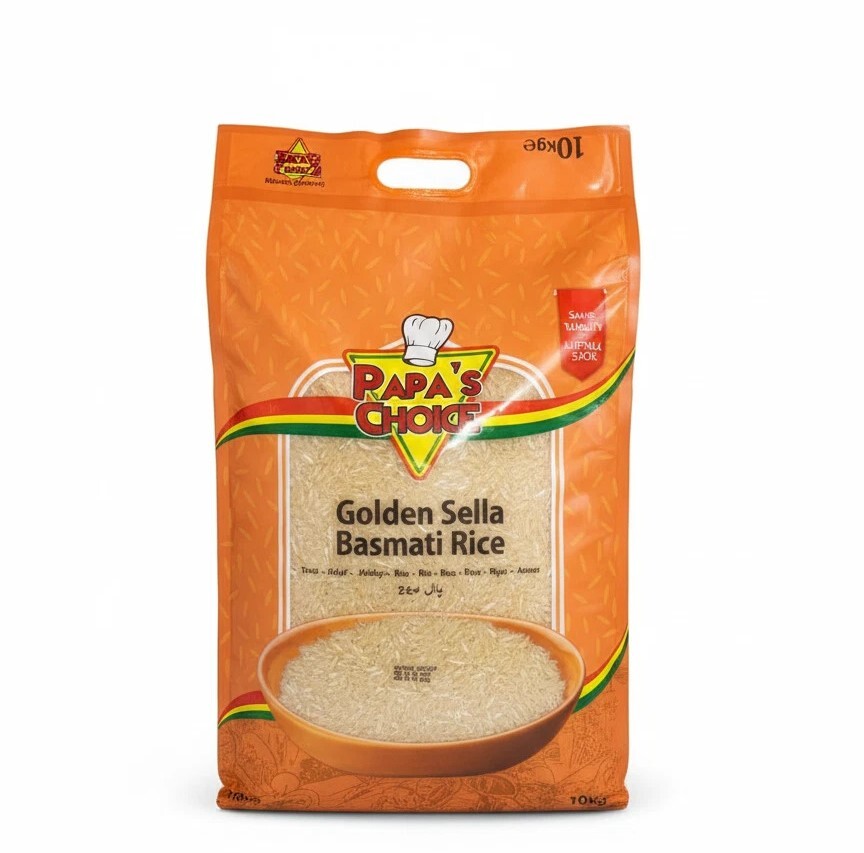 PAPA CHOICE GOLDEN SELLA BASMATI RICE