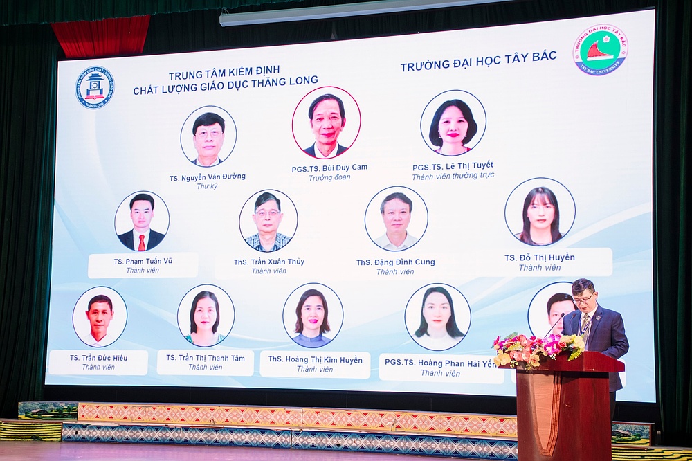 Khai mạc Khảo sát chính thức phục vụ đánh giá ngoài 06 chương trình đào tạo Trường Đại học Tây Bắc