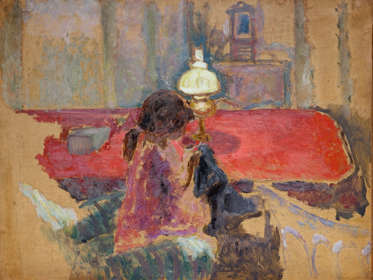 Woman with a Lamp 1909