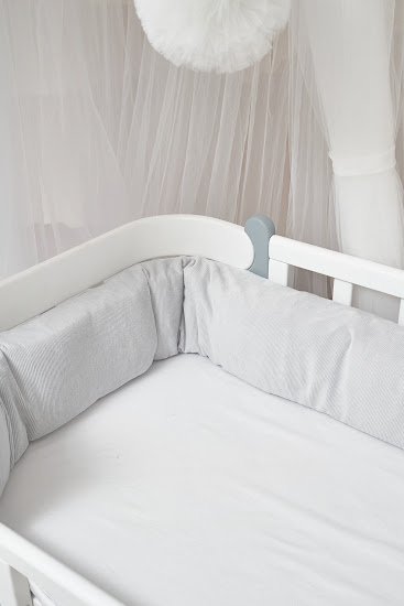 Бампер - валик Twins Ego велюр 240 см серый