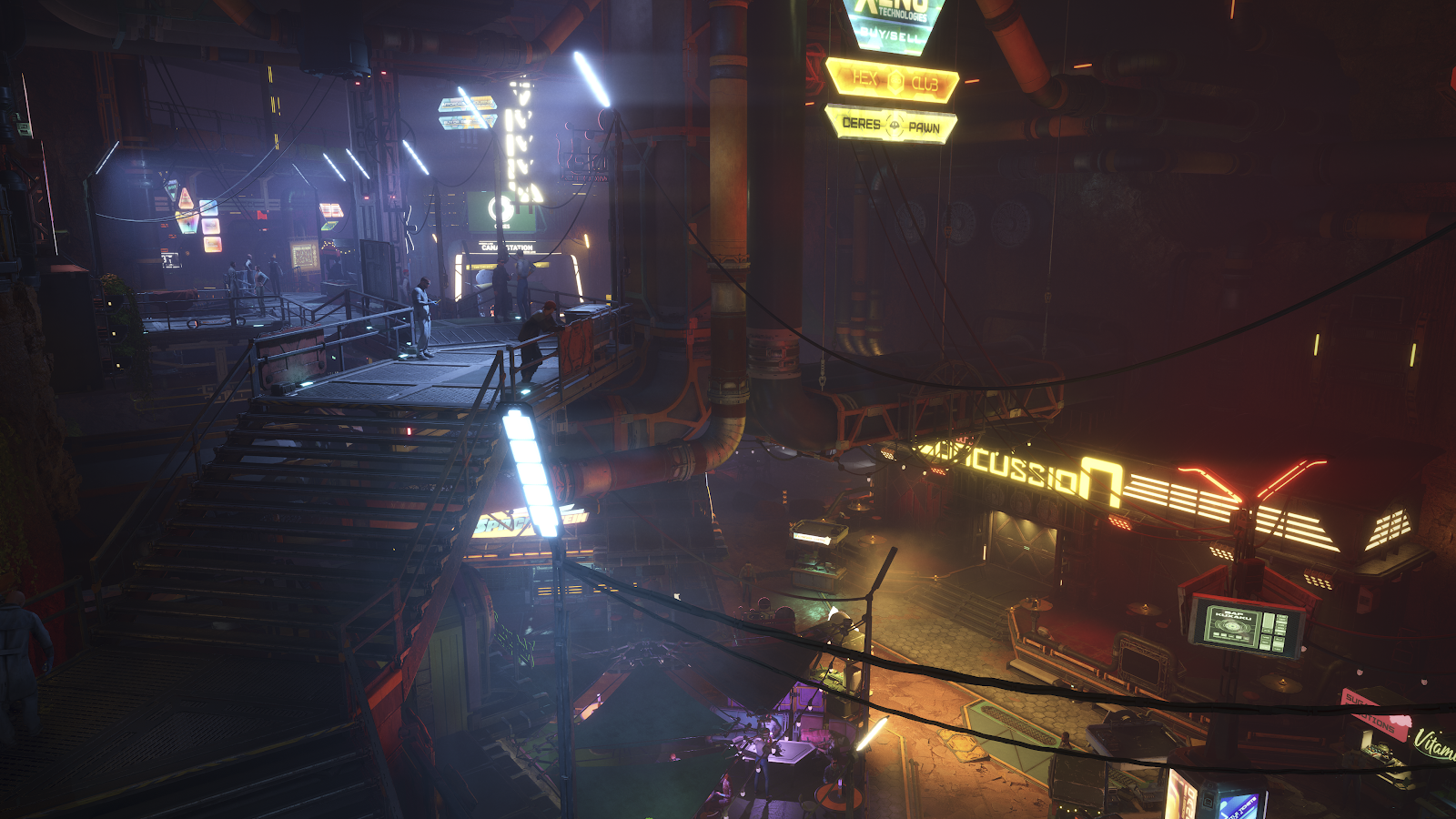 Grim HEX In Star Citizen - Cyberpunk Game Art 4K Wallpaper (3840x2160)