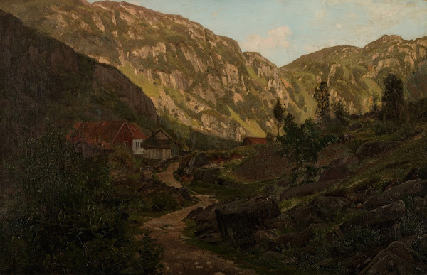 Fra heiene ved Reke 1880