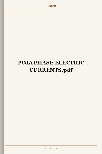 POLYPHASE ELECTRIC CURRENTS