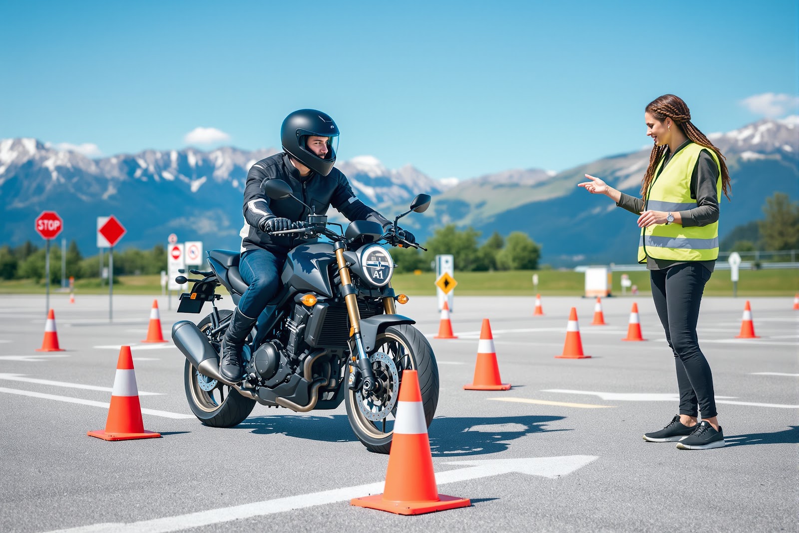 Équipe-toi à moto : casque, gants, veste, bottes obligatoires en Suisse