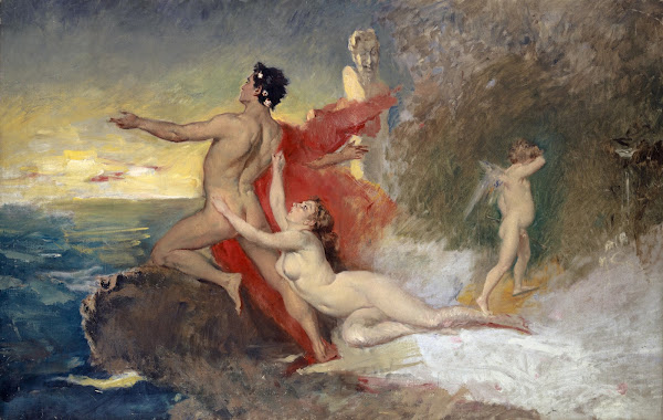 Odysseus and Calypso 1872