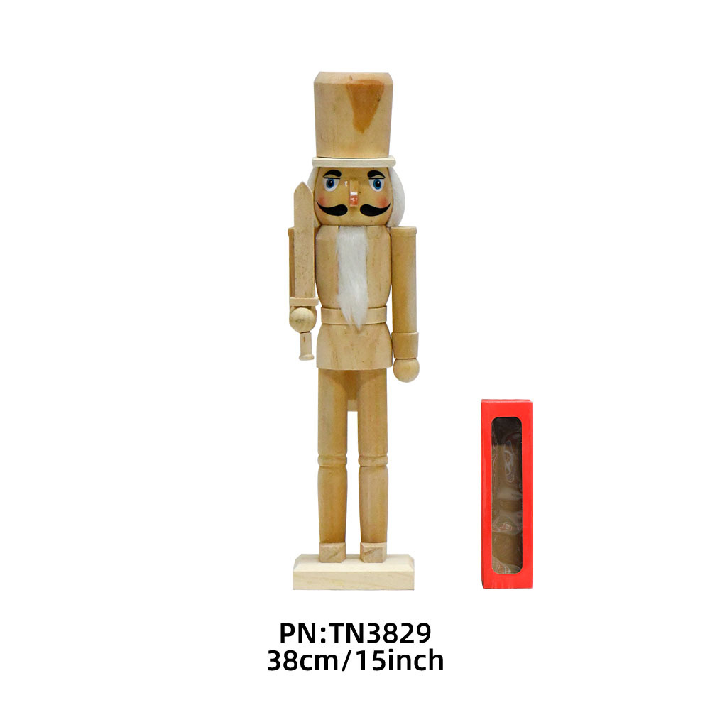 Wooden Nutcracker Blank, 38 cm