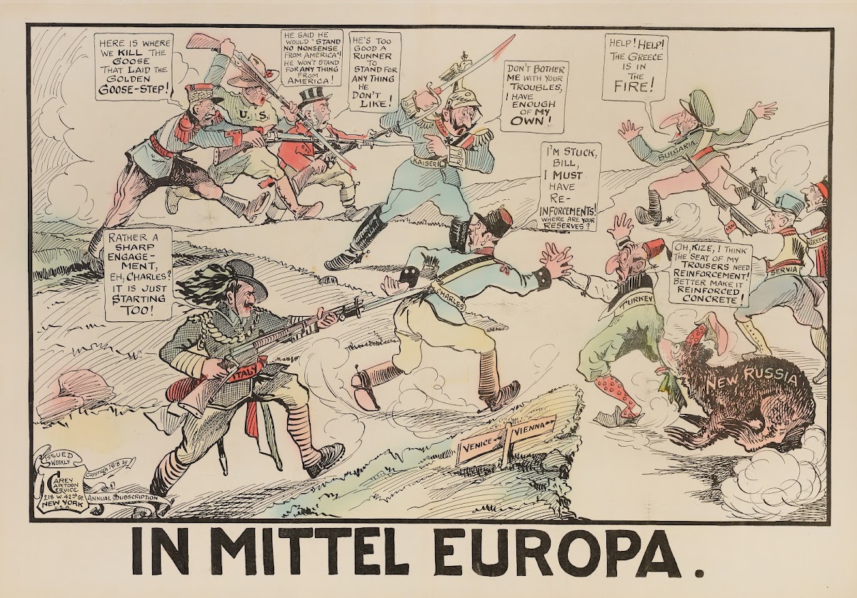 In Mittel Europa 1918
