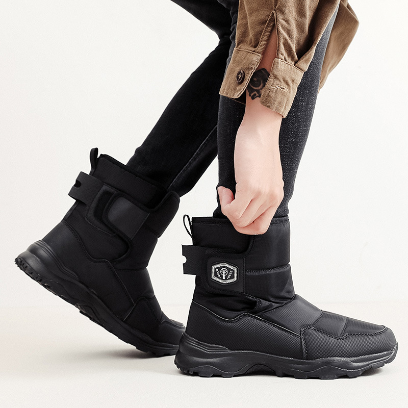 Men's winter boots, insulated, non-slip