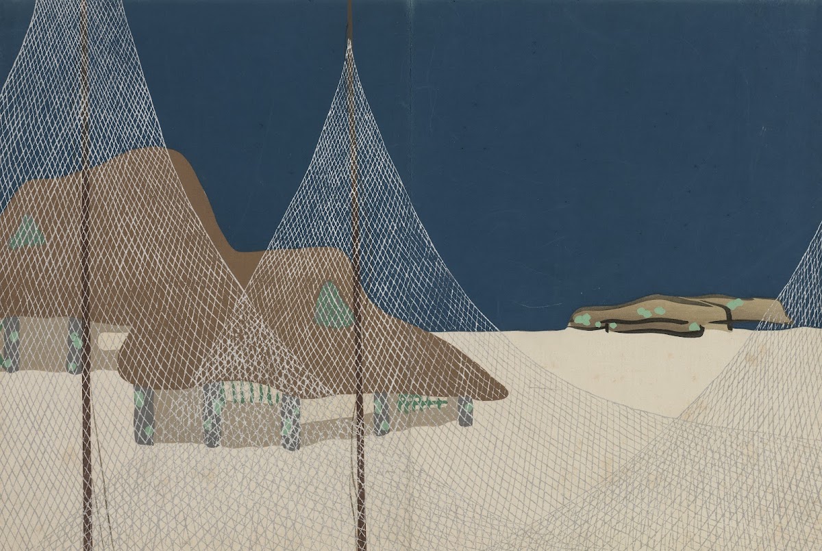 Fishing Village Ryoson 1909 1910