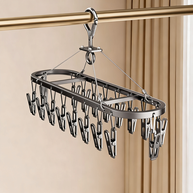 Sockentrockner mit Aluminium-Rahmen