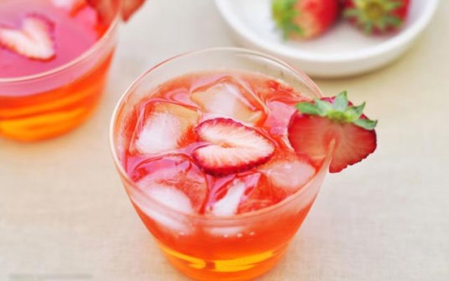 Nước Ép Dâu Dưa Hấu