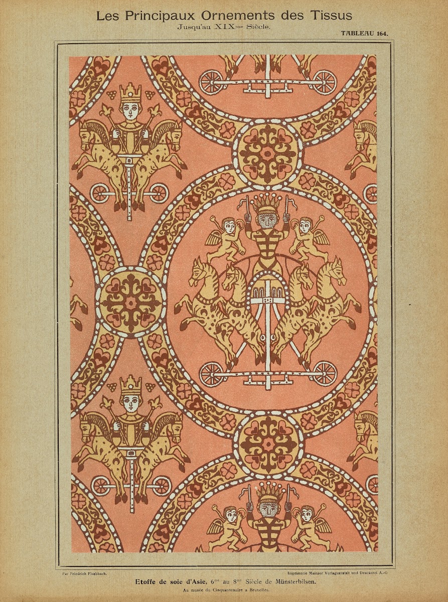 Les principaux ornaments des tissus jusquau XIXme siecle Pl02 1902
