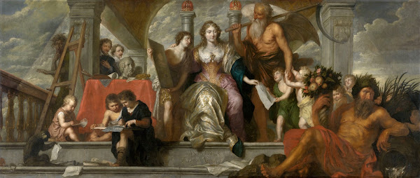 Antwerp Nourishing the Painters 1663 1665