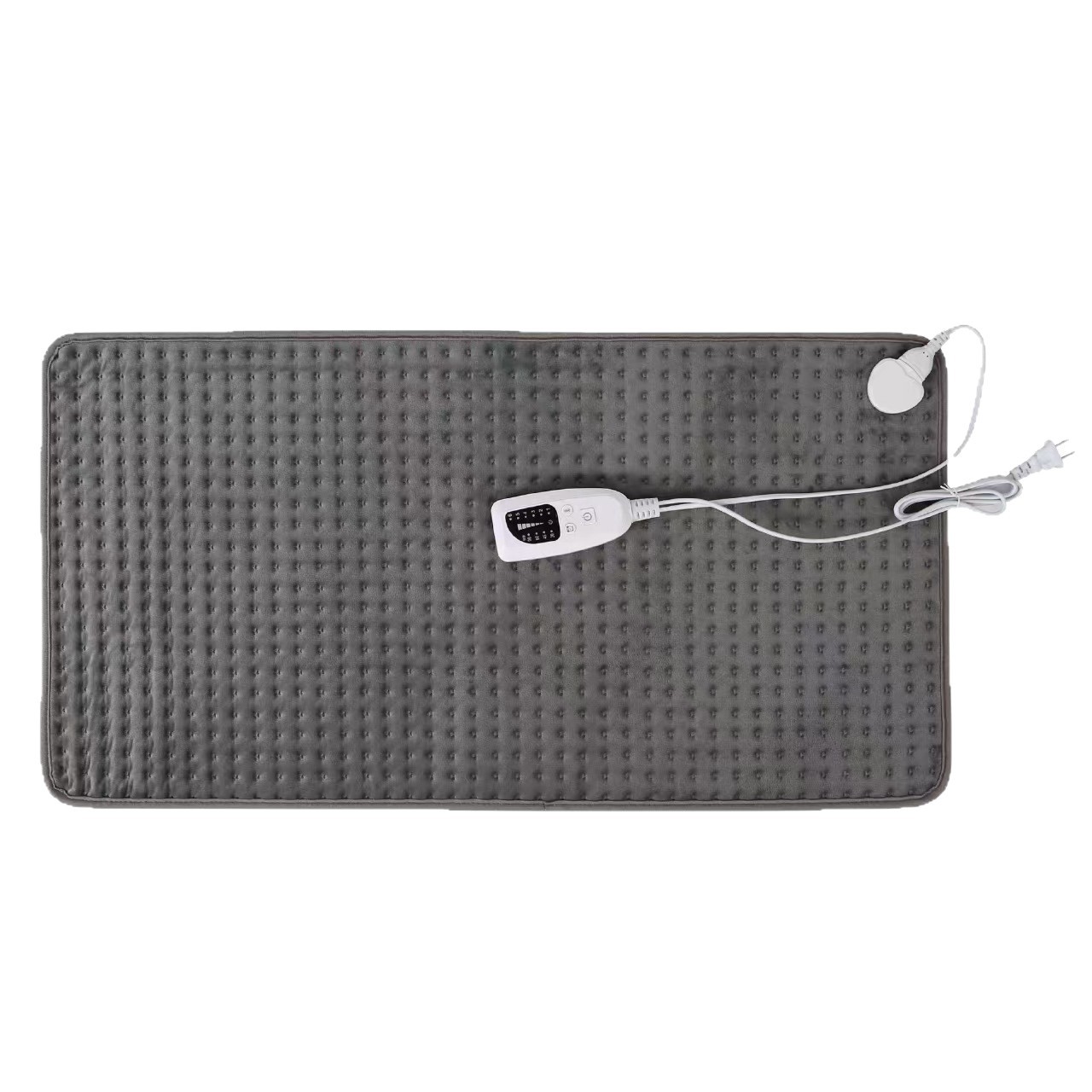 Electric flannel heating blanket, washable