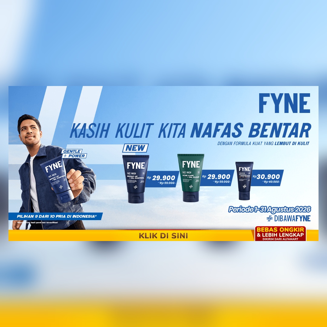 Hanasui FYNE Special Promo 1-31 Agustus 2026