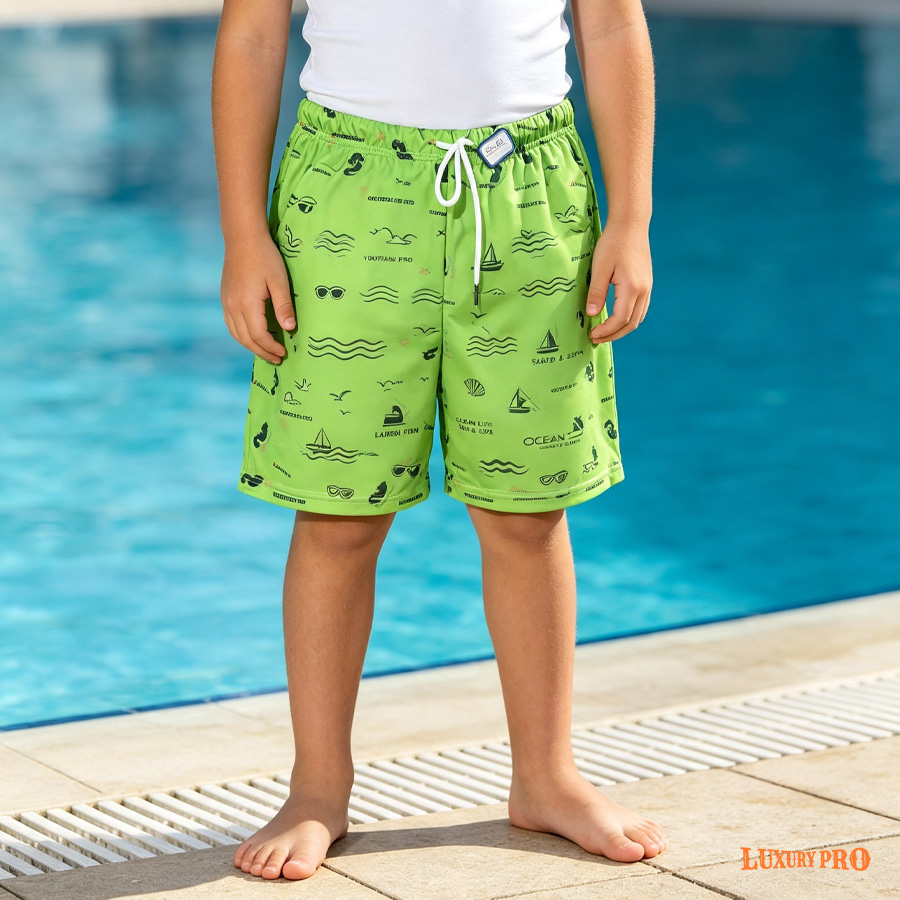 Kids' Beach Shorts - Four-Way Stretch
