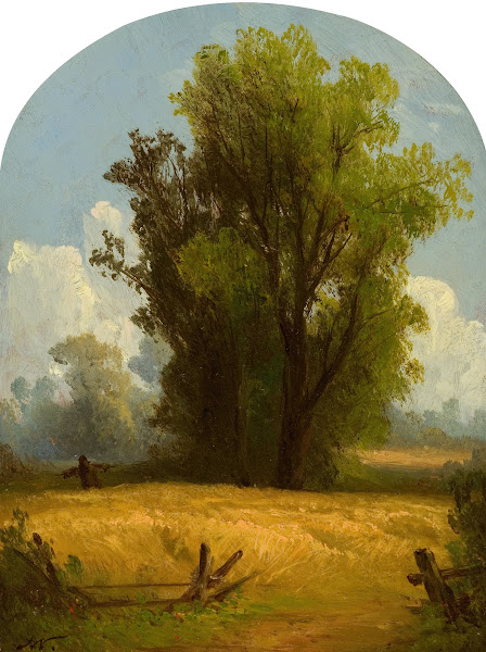 Scene in Berkshire County Massachusetts circa 1880