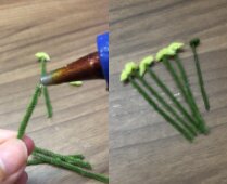 Hướng dẫn cách làm hoa lily handmade bằng kẽm nhung