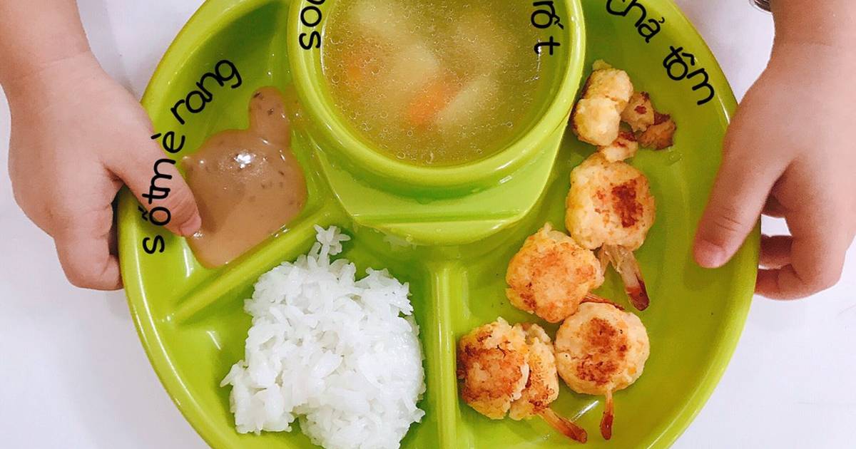 Chả tôm cho bé