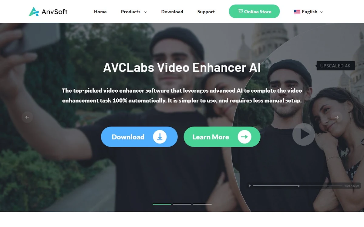 Captura de anvsoft.com