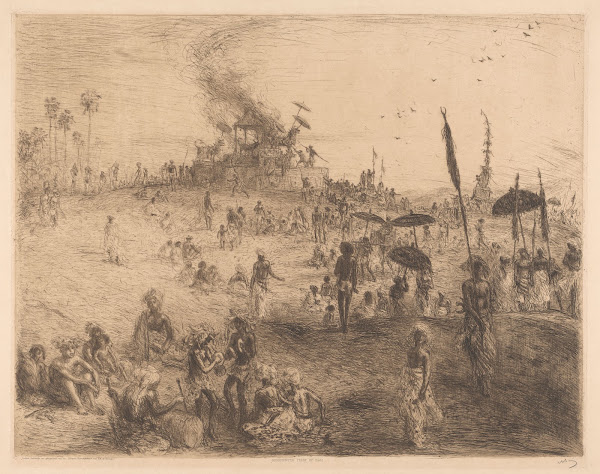 Godsdienstig feest op Bali 1926