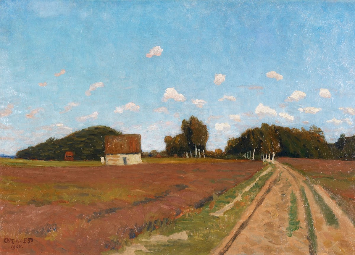 Sommertag bei Worpswede 1905