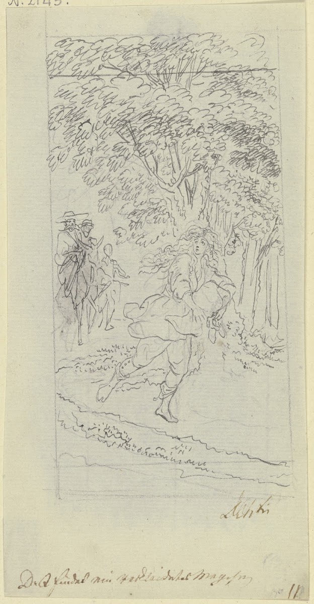Don Quijote findet ein verkleidetes Mädchen