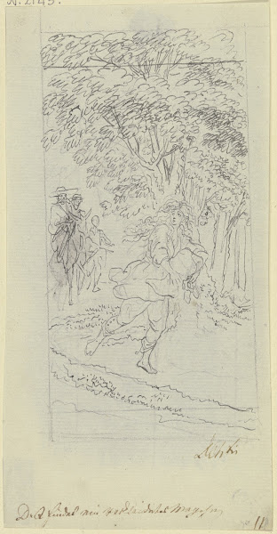 Don Quijote findet ein verkleidetes Mädchen