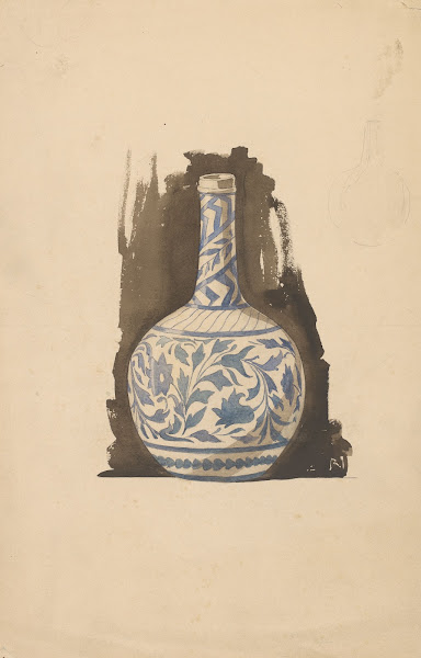 Vaas met bloemenpatroon 1884   1952